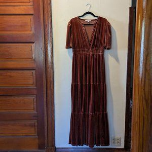 Velvet Maxi Dress